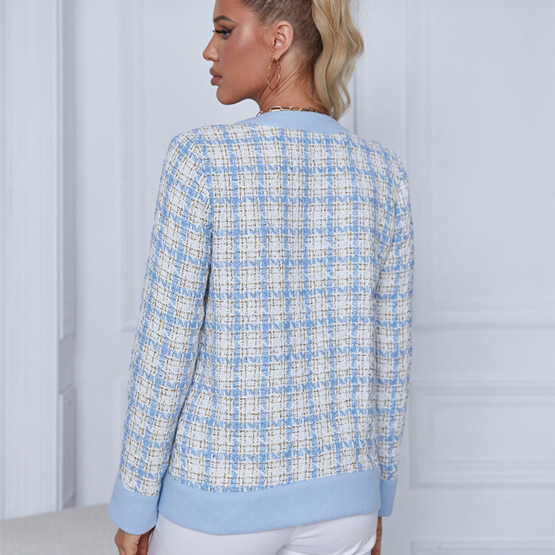 Old Money Sweater Jacket V-neck Loose Cardigan Top