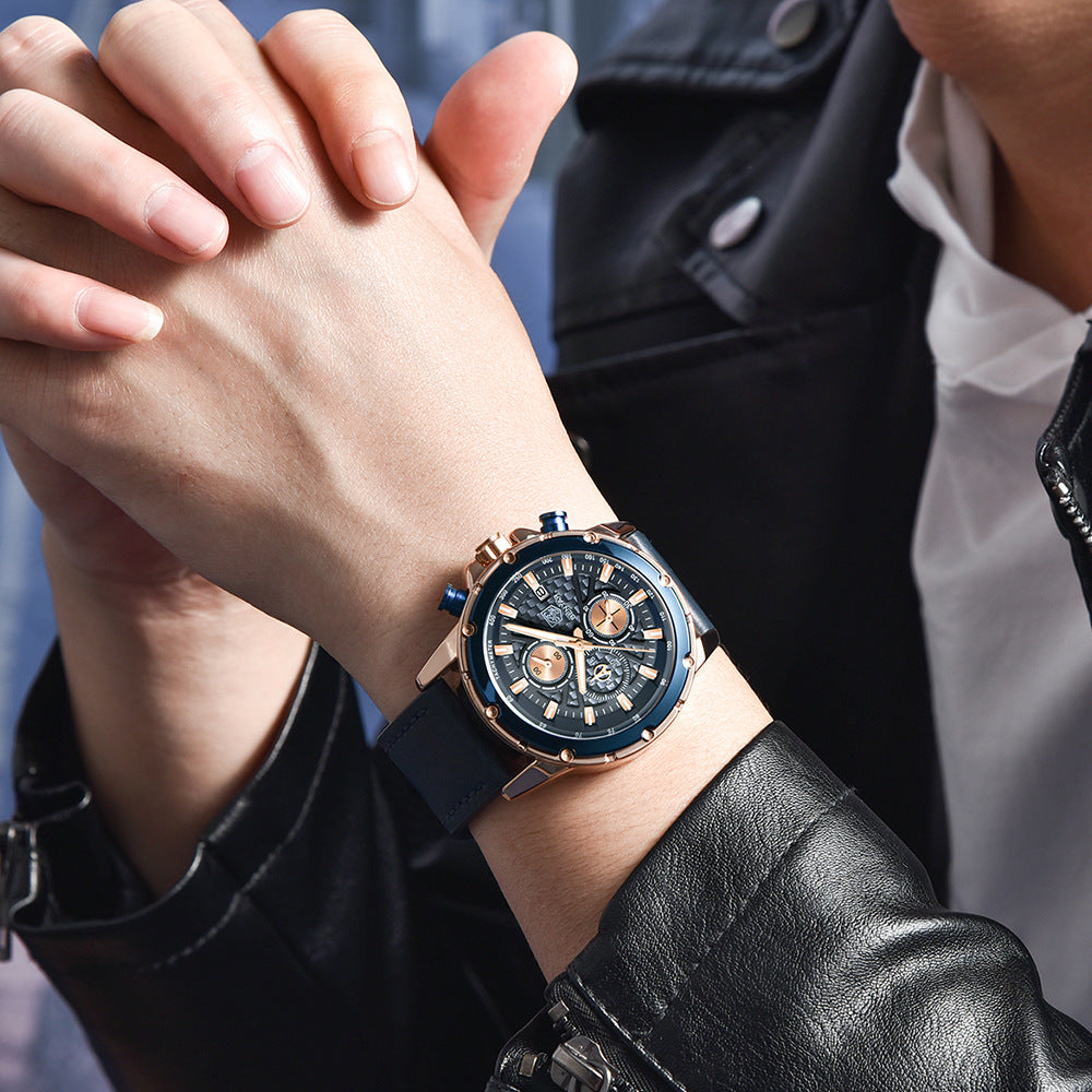 Old Money Binya Multifunction Watch Men's Quartz Watch