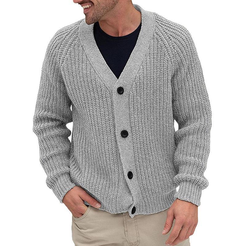 Autumn And Winter New Sweater Cardigan old money style for Men