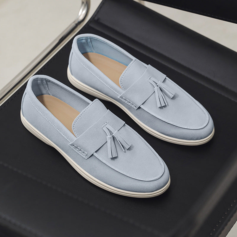 Old Money Suede Slip-on Business-casual Loafers