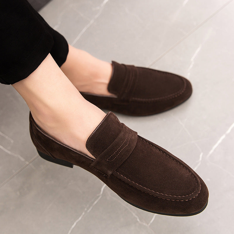 Old Money Versatile British Slip-on Casual Shoes Men's