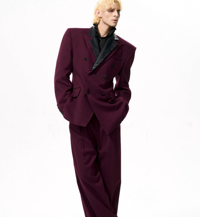 Old Money Detachable Wool Tencel Peplum Blazer