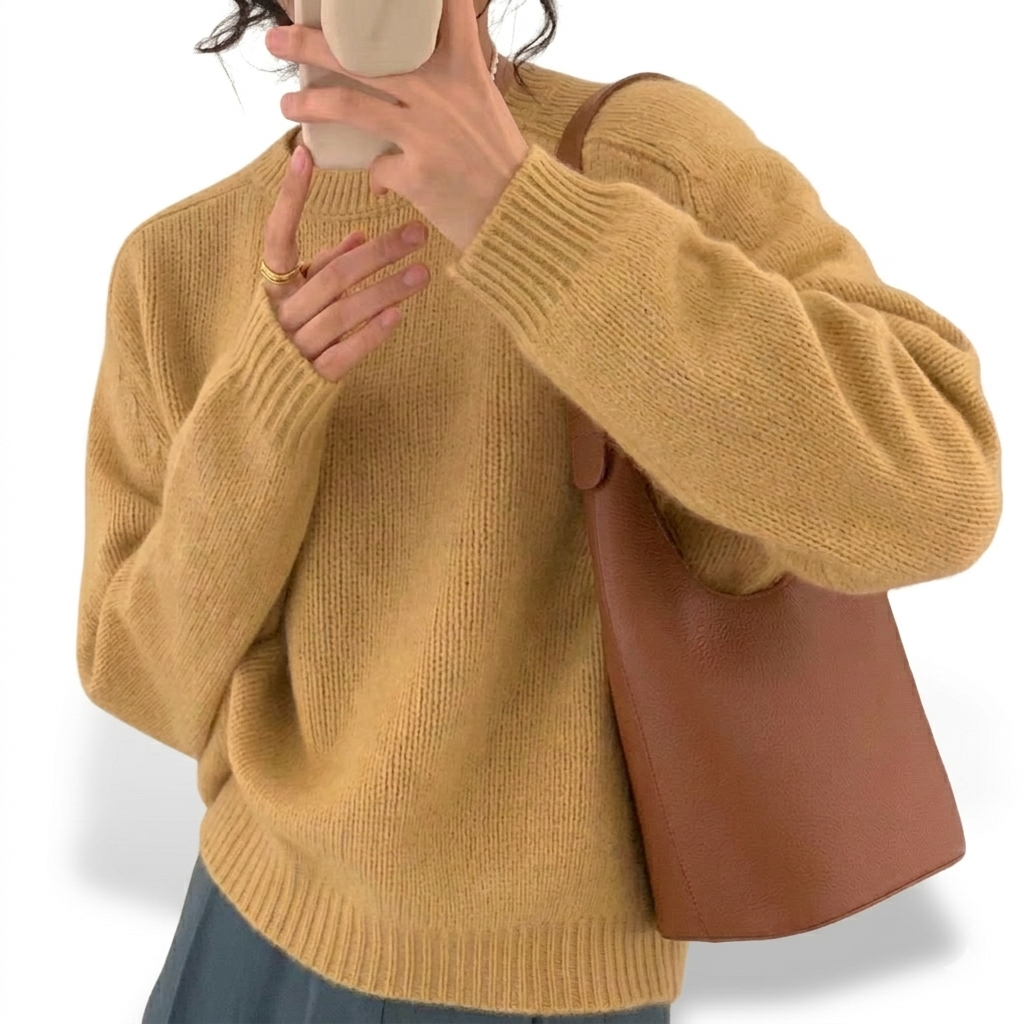 Oxford Wool Pullover
