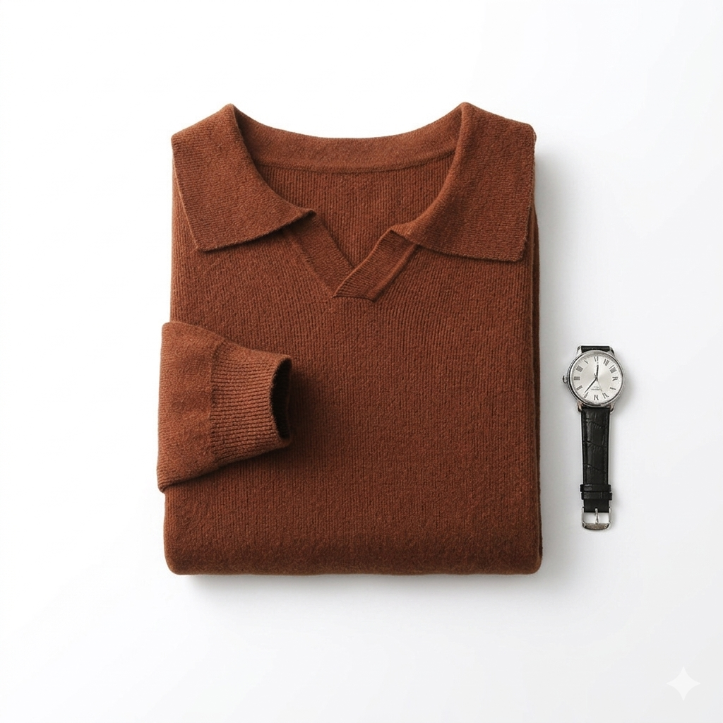 Eton Long-Sleeve Polo