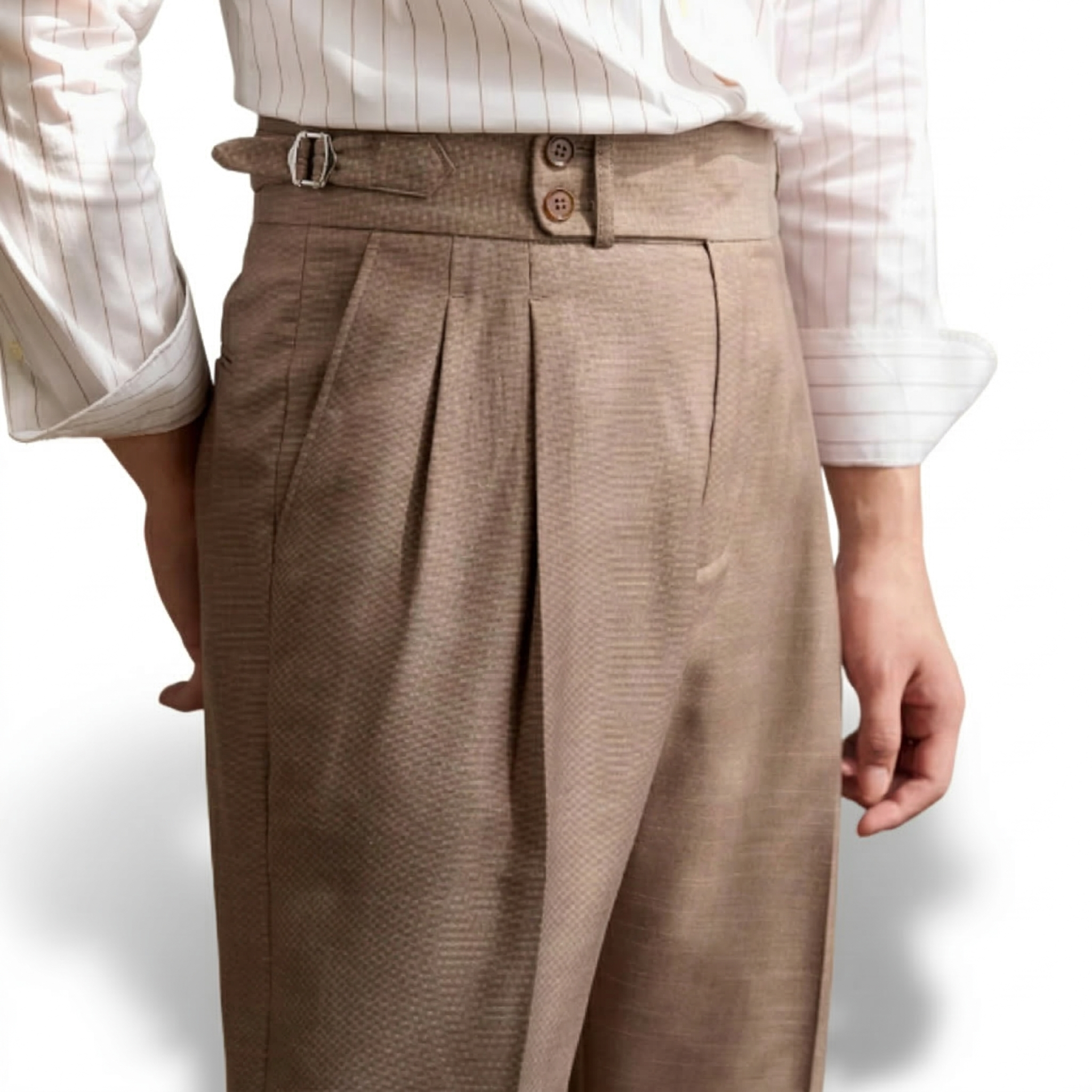 Milanese Wool Relaxed Pant