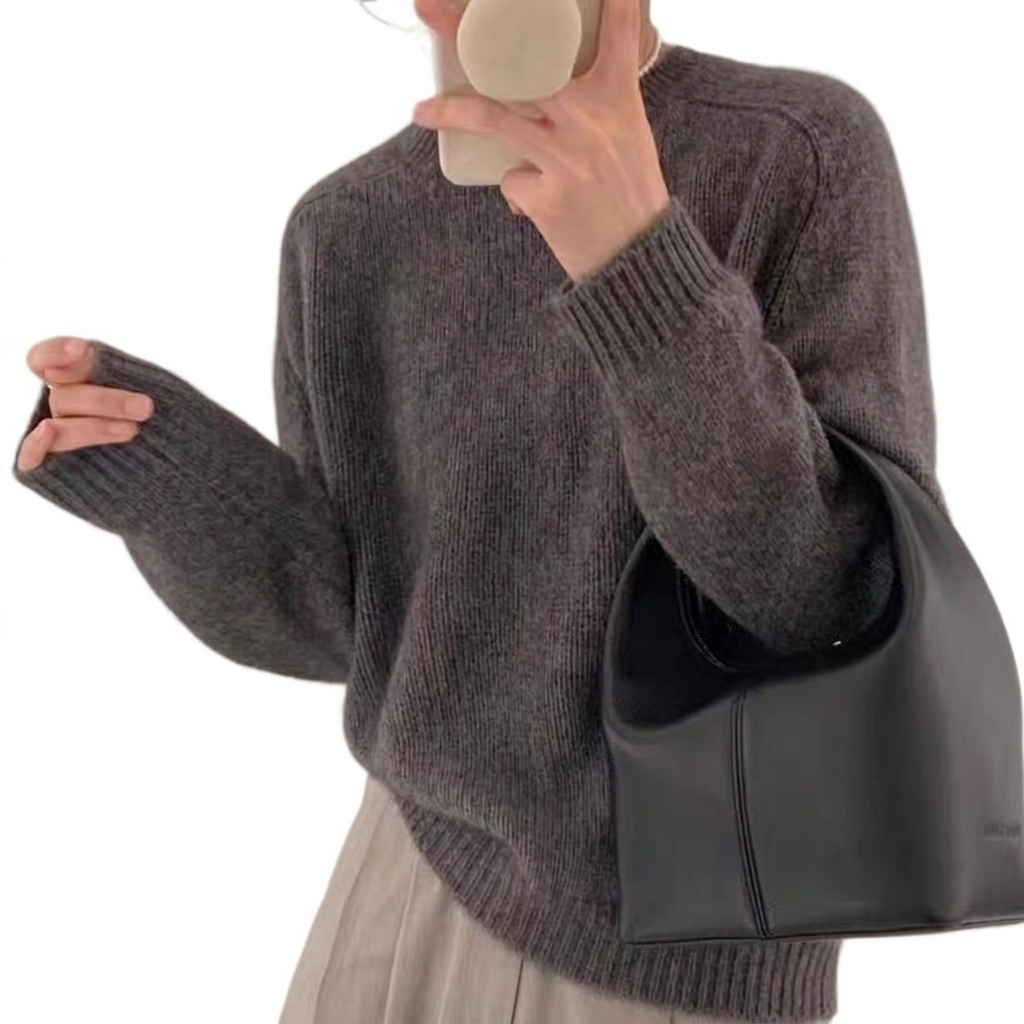 Oxford Wool Pullover
