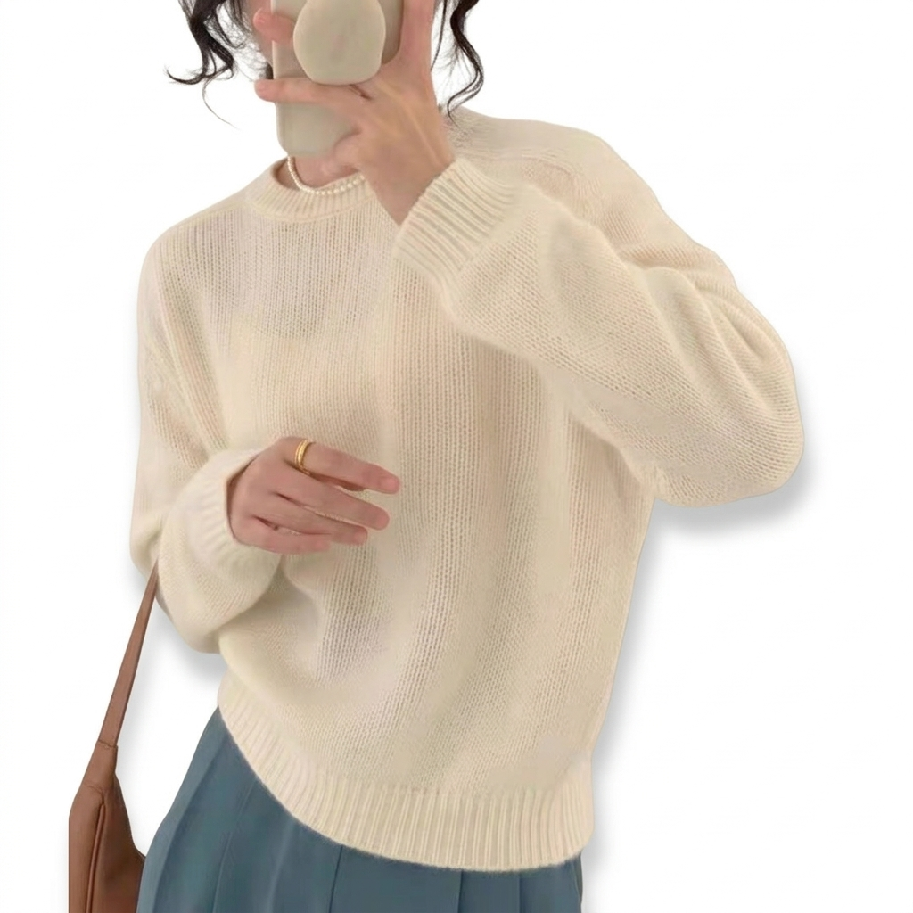 Oxford Wool Pullover